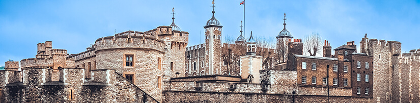 תמונה פנורמה של מצודת לונדון