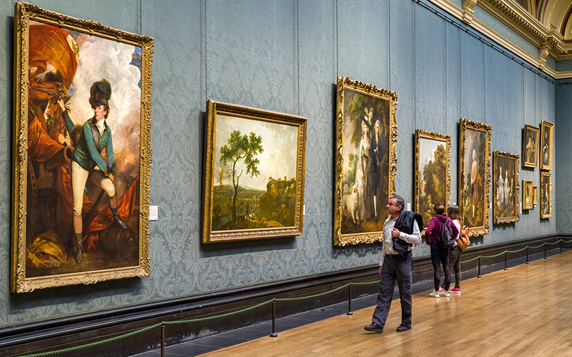 מייצגים בגלריה הלאומית בלונדון
